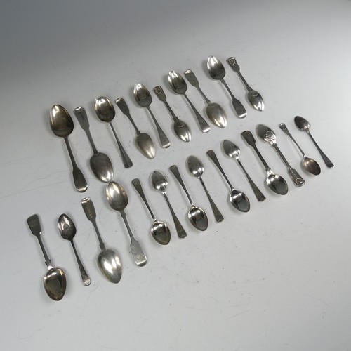 158 - A set of six George V silver Teaspoons, by Adolph Scott, hallmarked Birmingham, 1929, Old English pa... 