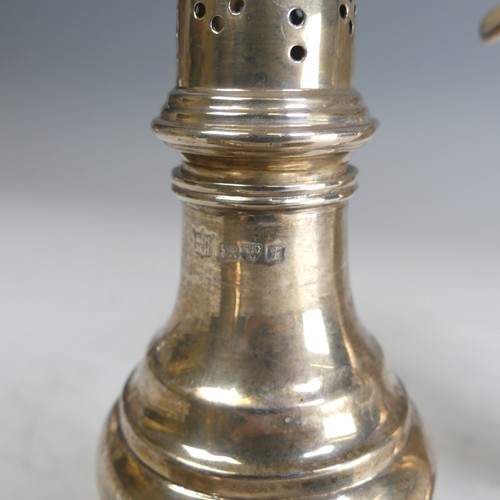 196 - An Edwardian silver Cream Jug, by James Deakin & Sons, hallmarked Chester 1905, in the Georgian ... 