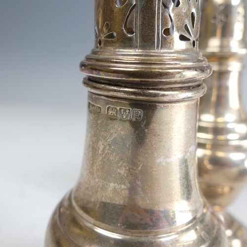 196 - An Edwardian silver Cream Jug, by James Deakin & Sons, hallmarked Chester 1905, in the Georgian ... 