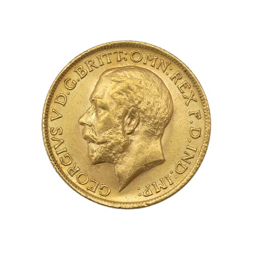 503 - A George V gold Sovereign, dated 1913.