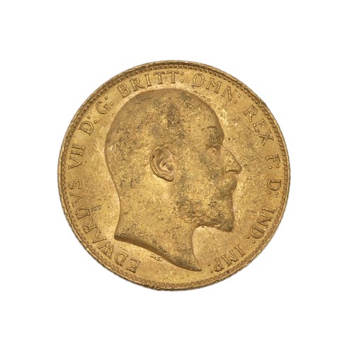 504 - An Edwardian gold Sovereign, dated 1909.