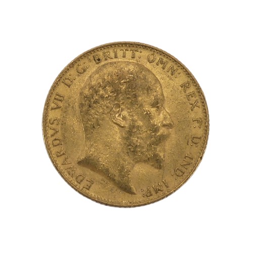 505 - An Edwardian gold Sovereign, dated 1907.