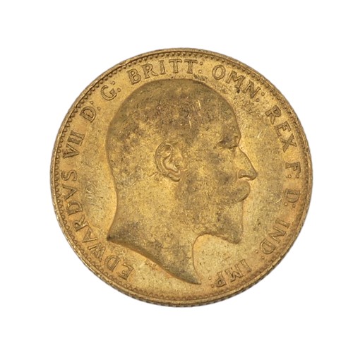 506 - An Edwardian gold Sovereign, dated 1909.