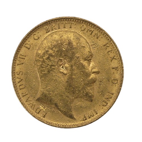 508 - An Edwardian gold Sovereign, dated 1906.