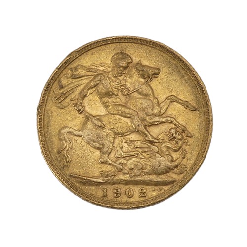 511 - An Edwardian gold Sovereign, dated 1902.