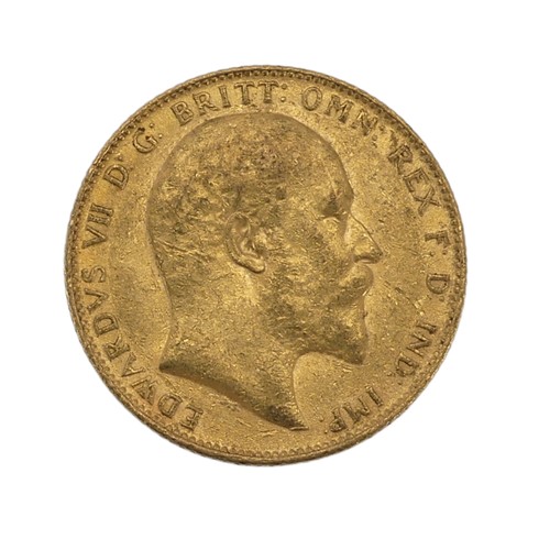 517 - An Edwardian gold Sovereign, dated 1907.