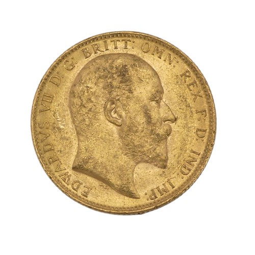 526 - An Edwardian gold Sovereign, dated 1906, Perth mint mark.