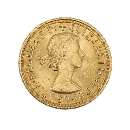 527 - An Elizabeth II gold Sovereign, dated 1964.