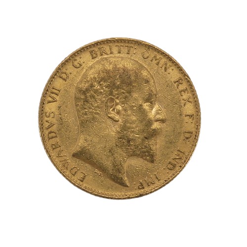 528 - An Edwardian gold Sovereign, dated 1907.