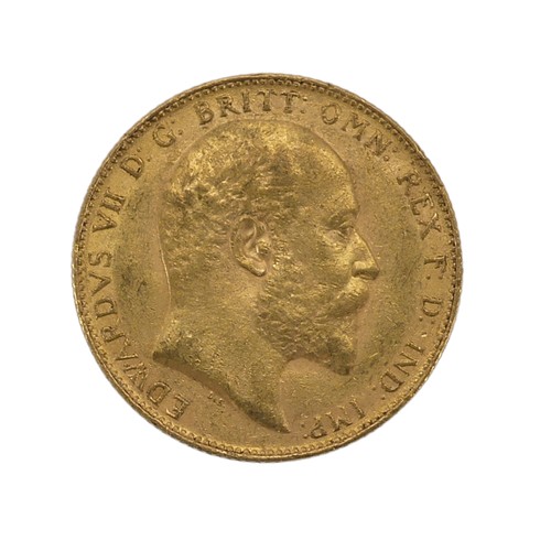 529 - An Edwardian gold Sovereign, dated 1906, Perth mint mark.