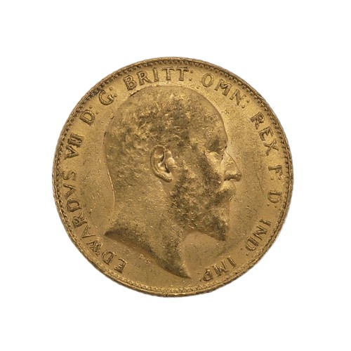 530 - An Edwardian gold Sovereign, dated 1906.