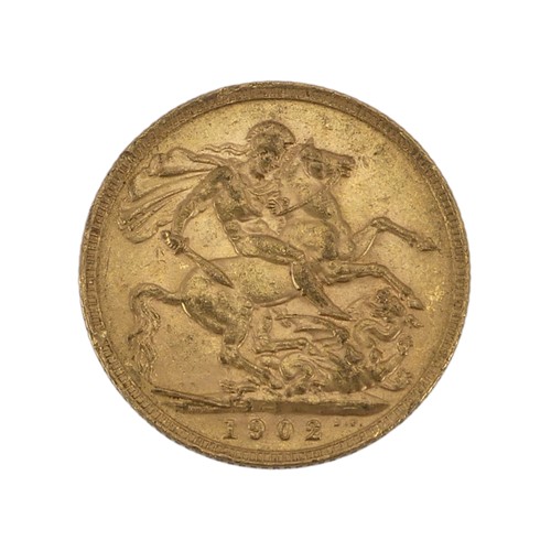 531 - An Edwardian gold Sovereign, dated 1902.