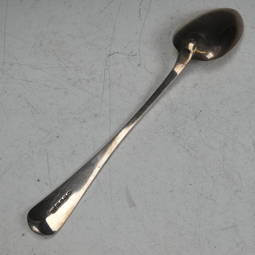 42 - A George IV silver Basting Spoon, by John, Henry & Charles Lias, hallmarked London, 1829, Old En... 