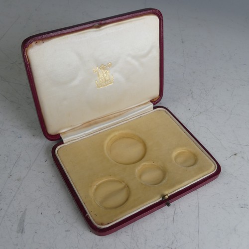 485 - A Royal Mint 1937 'Specimen Coins' four gold coin Presentation Case, note, this is the box only, coi... 