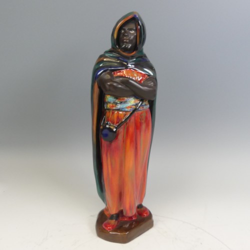 239 - A large Royal Doulton figure ‘The Moor’ (HN2082), green printed mark, titled in gilt, H 42 cm.... 