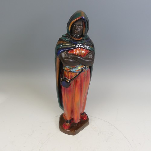 239 - A large Royal Doulton figure ‘The Moor’ (HN2082), green printed mark, titled in gilt, H 42 cm.... 