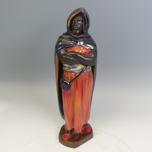 239 - A large Royal Doulton figure ‘The Moor’ (HN2082), green printed mark, titled in gilt, H 42 cm.... 