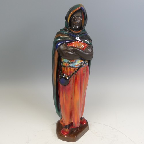 239 - A large Royal Doulton figure ‘The Moor’ (HN2082), green printed mark, titled in gilt, H 42 cm.... 