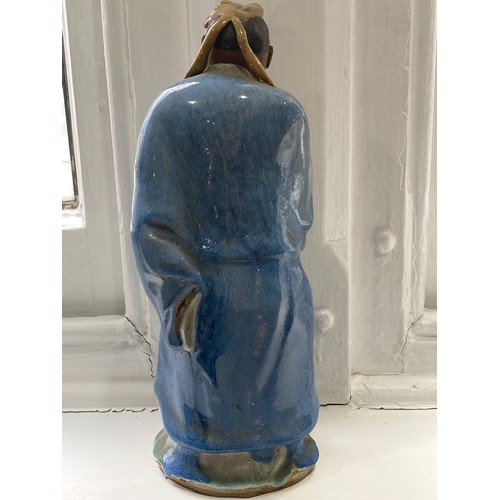 102 - A quantity of decorative Chinese pottery Figures, comprising six early 20thC depictions of Elders, t... 