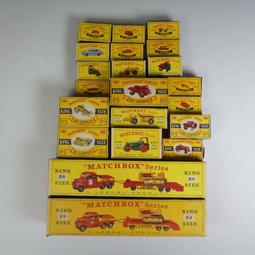 138 - Lesney “Matchbox” Series: Twelve model vehicles, all boxed, no’s.1, 2, 7 (2), 14, 21, 26, 30, 36, 43... 