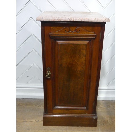 429 - A good Victorian four-piece walnut and mahogany bedroom Suite, including ; a large compactum Wardrob... 