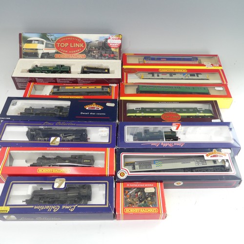 103A - A good and large quantity of '00' gauge post-war model railway, plastic bodies, Hornby, Lima and Bac... 