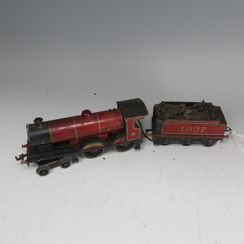 3 - Bassett-Lowke ‘0’ gauge 3-rail electric LMS 'Duke of York' 4-4-0 Locomotive and six-wheel Tender, in... 