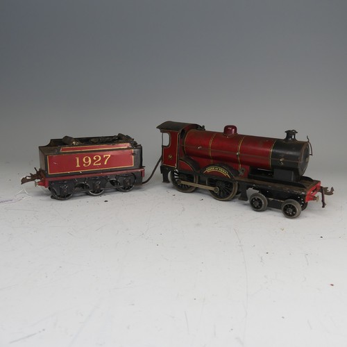 3 - Bassett-Lowke ‘0’ gauge 3-rail electric LMS 'Duke of York' 4-4-0 Locomotive and six-wheel Tender, in... 