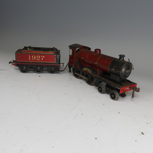 3 - Bassett-Lowke ‘0’ gauge 3-rail electric LMS 'Duke of York' 4-4-0 Locomotive and six-wheel Tender, in... 