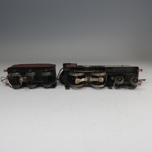 4 - Bassett-Lowke ‘0’ gauge 3-rail electric LMS Standard Compound 4-4-0 Locomotive and six-wheel Tender,... 