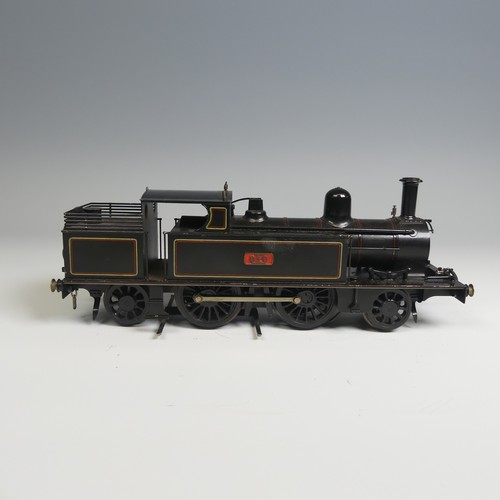 15 - A kit-built ‘0’ gauge electric LNWR 2-4-2 Tank Locomotive, finished in lined black, No.910.... 