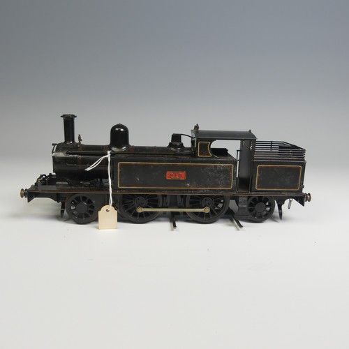 15 - A kit-built ‘0’ gauge electric LNWR 2-4-2 Tank Locomotive, finished in lined black, No.910.... 