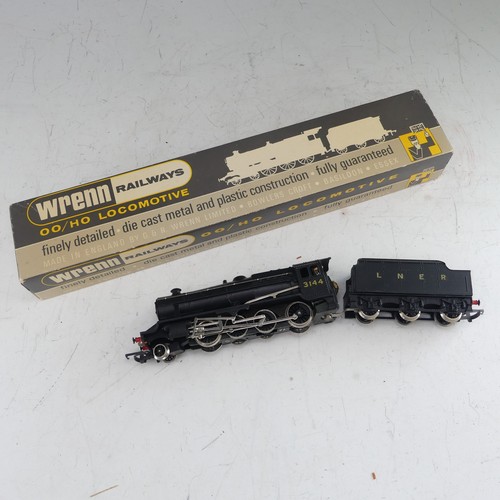 88 - Wrenn Railways '00' gauge W2240 2-8-8 Class 8F Locomotive and six-wheel Tender, No.3144, in L.N.E.R.... 