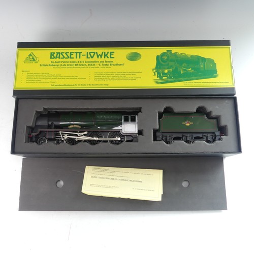 50 - Bassett-Lowke ‘0’ gauge, BL99041 Re-Built Patriot Class 4-6-0 Locomotive and Tender, British Railway... 