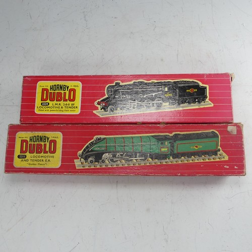 61 - Hornby Dublo: 2-rail tender locomotives, 2211 4-6-2 “Golden Fleece” locomotive and tender, No.60030,... 