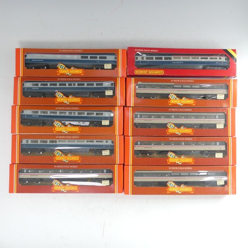 71 - Hornby Railways: Ten ‘00’ gauge Inter-City Passenger Coaches, including 2 x R.427 B.R. Inter-City Co... 