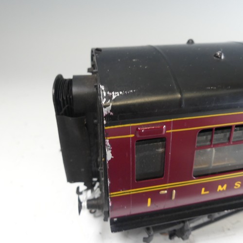 39 - Exley ‘0’ gauge LMS Restaurant Car, in LMS maroon with yellow lettering, No.31.