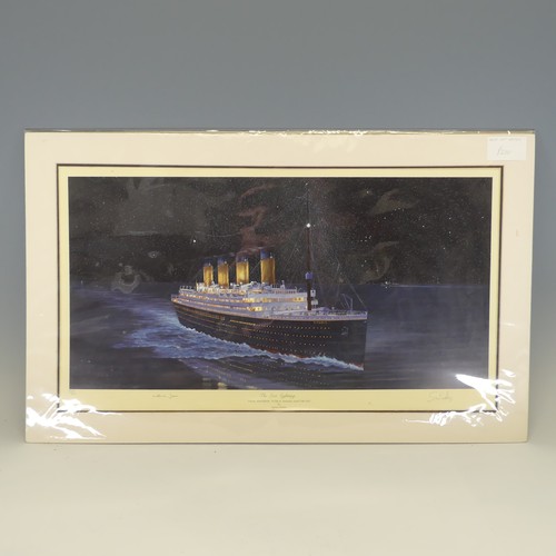 176 - Simon Fisher (British contemporary); a  limited edition Titanic Print, titled ' The Last Sighting, T... 