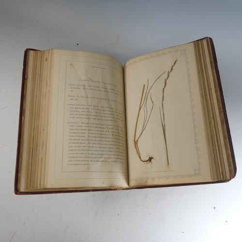 284 - Hanham (Frederick); 'Natural Illustrations of The British Grasses', first edition with pressed speci... 