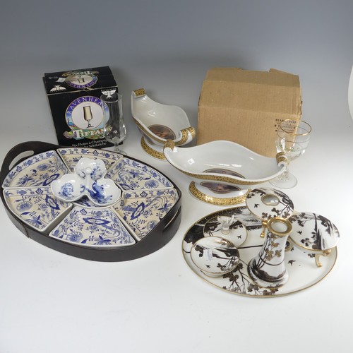 373 - A quantity of mixed Ceramics, including ; Rosenthal part Tea set, two late 20th century Chinese Plat... 