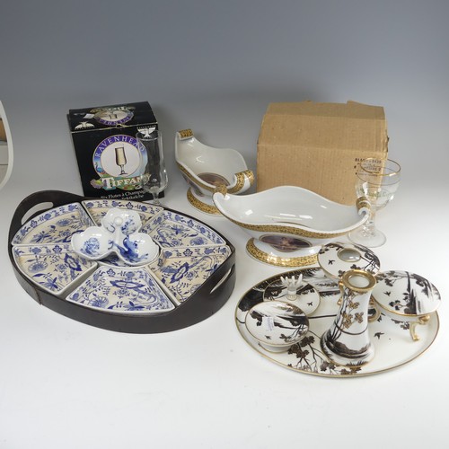 373 - A quantity of mixed Ceramics, including ; Rosenthal part Tea set, two late 20th century Chinese Plat... 