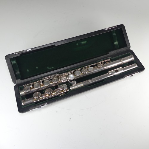 An Altus A907 Flute, with .900 silver headjoint and silver plated body, serial no. 007397, the body engraved 'The Altus Flute Azumino Japan', in velvet lined hardcase, with original purchase receipt dated 1993.