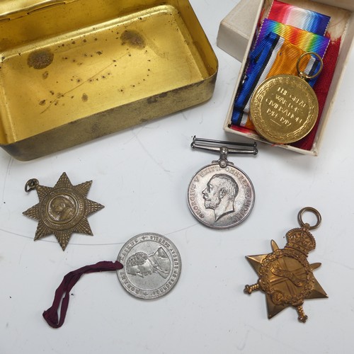 249 - A Royal Navy WW1 Trio of Medals, awarded to 145138 H.Stephens P.O.2. R.N., comprising 1914-15 Star, ... 