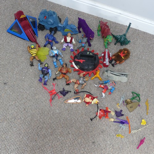 119 - A quantity of early 1980's He-man Toys, including Figures and vehicles, by Mattel and Hasbro(a lot)... 