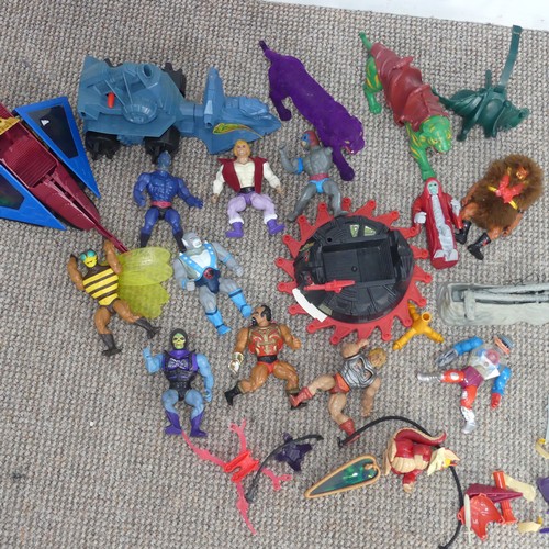 119 - A quantity of early 1980's He-man Toys, including Figures and vehicles, by Mattel and Hasbro(a lot)... 