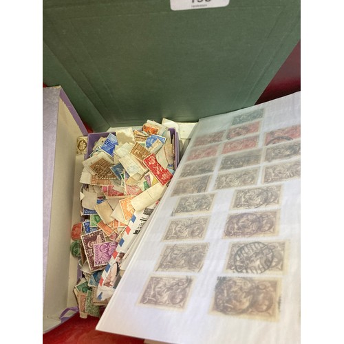 198 - Stamps; A large accumulation of Stamps and Covers, in albums, stockbooks and loose in three boxes wi... 