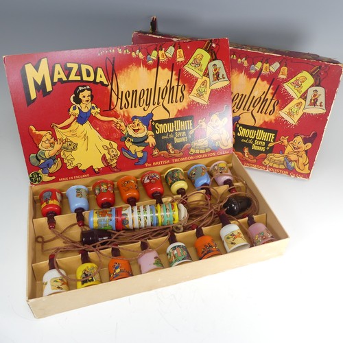 181 - A boxed set of vintage c.1950's Mazda Disney lights, 