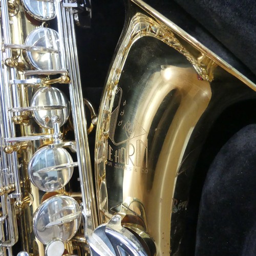 301 - A Trevor J James & Co The Horn 'Revolution' alto Saxophone, in fitted case.