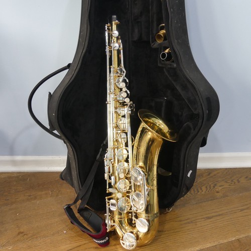 301 - A Trevor J James & Co The Horn 'Revolution' alto Saxophone, in fitted case.