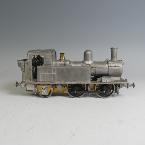 19 - Springside Models ‘0’ gauge 0-4-2 Tank Locomotive, partly assembled kit, unpainted, with instruction... 